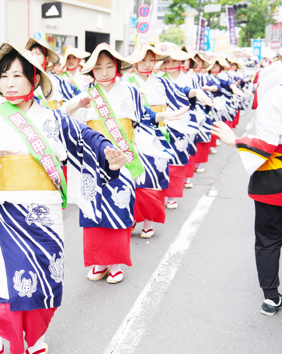 渋谷・鹿児島おはら祭での甲南踊り連（2025年）